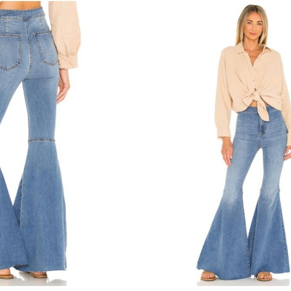 We The Free Flare Jeans Size 27 Free People